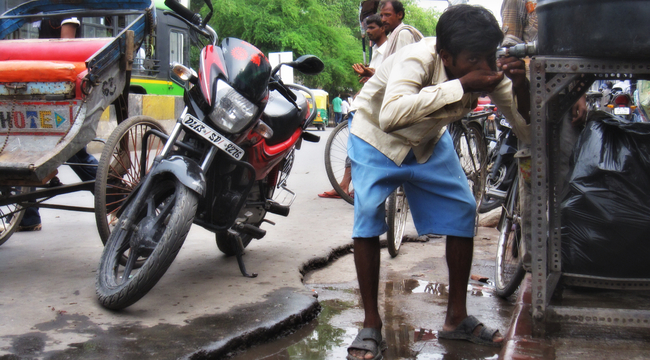 Like Florence and Rome, public water fountains are readily available