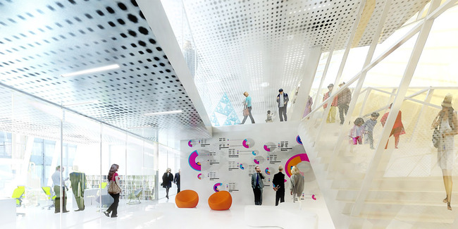 Visualization interior (Image: BIG + OFF)