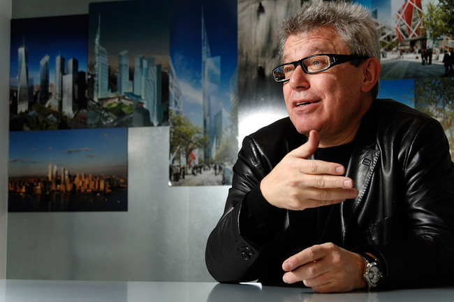 Lifetime Achievement in architectural community award: Daniel Libeskind