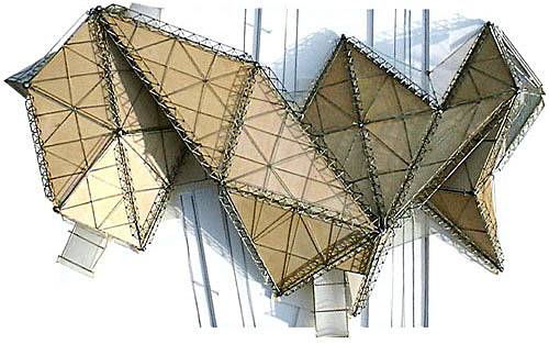 triangular truss to truss connection detail via rastafar