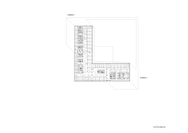 CCTV/OMA - Plan F41, Image courtesy of OMA