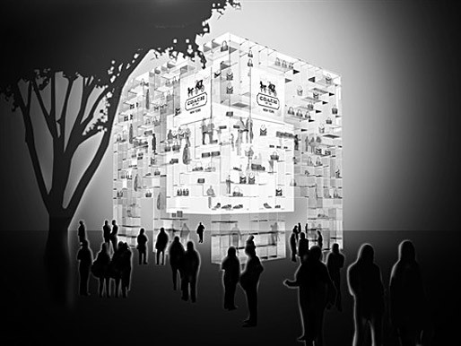 Coach Omotesando Conceptual image © OMA