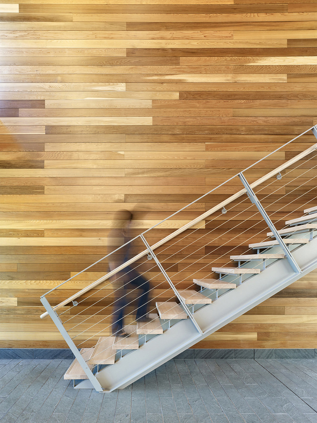 Staircases Morrisville  SUNY: Morrisville State College: Center for Design and Technology in Morrisville, NY by