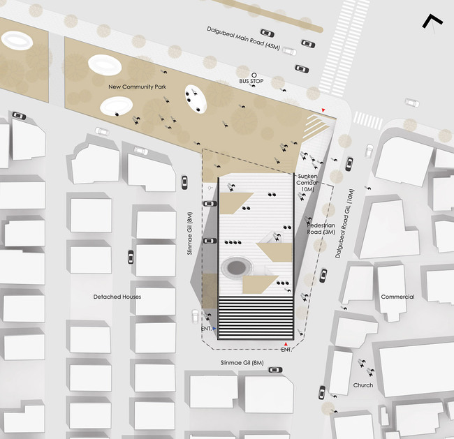 Site plan (Image: Sunggi Park)