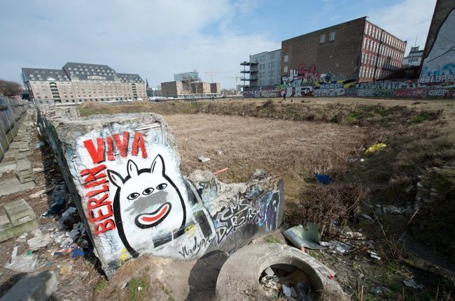 site of proposed BMW Guggenheim Lab project in Kreuzberg