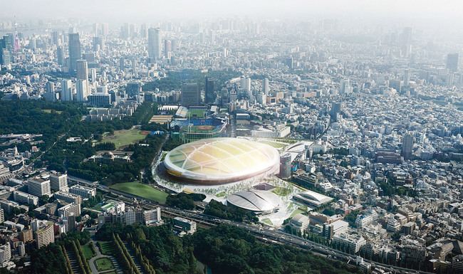 UNStudio / Yamashita Sekkei Inc. (Image: Japan Sport Council)