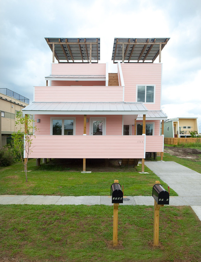 Frank Gehry home for Make It Right photo by Chad Chenier Photography :