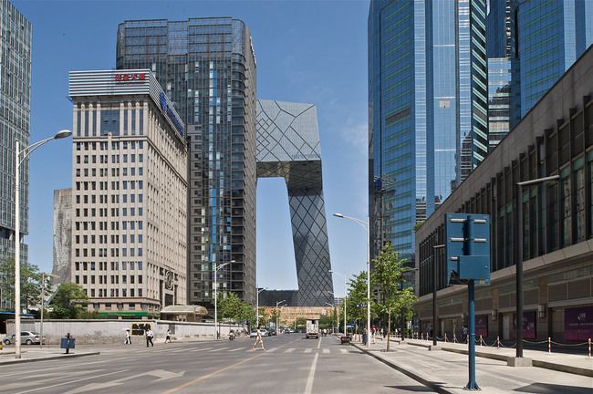 CCTV/OMA, photographed by Philippe Ruault