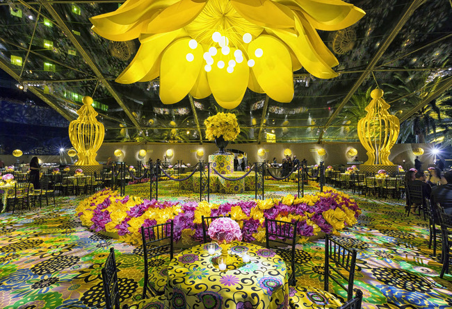 Emmy's After Party Flowers in Beverly Hills, CA by Lawrence Griffin