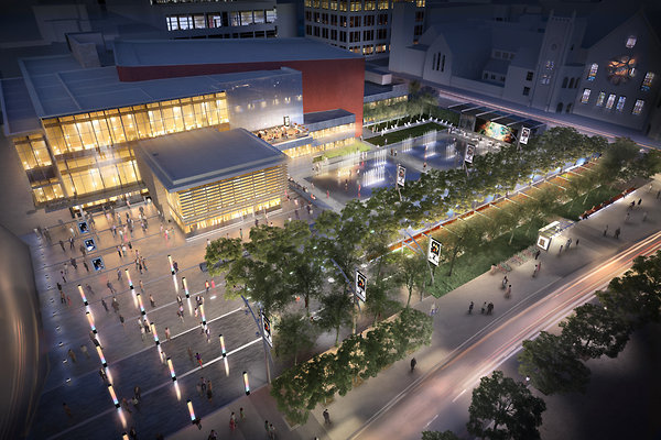 proposed new design by Oslund and Associates