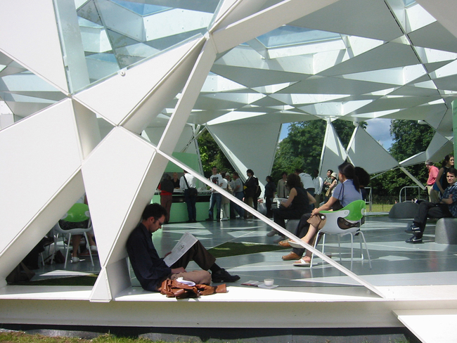 Serpentine Gallery Pavilion, 2002, London, U.K. 