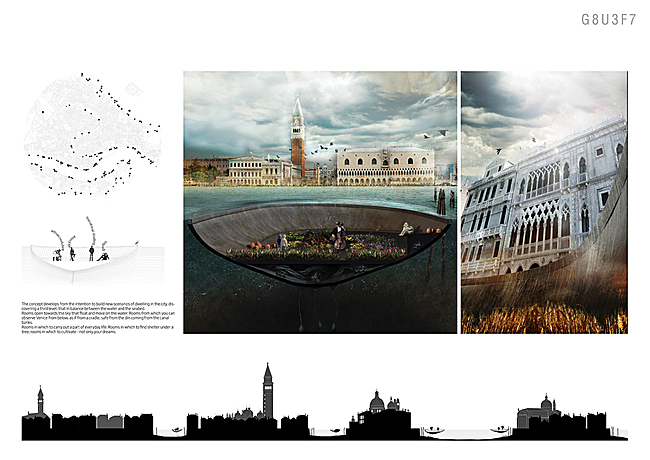 First Prize: Alberto Bottero, Simona Della Rocca, Valeria Bruni