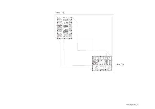 CCTV/OMA - Plan F15, Image courtesy of OMA