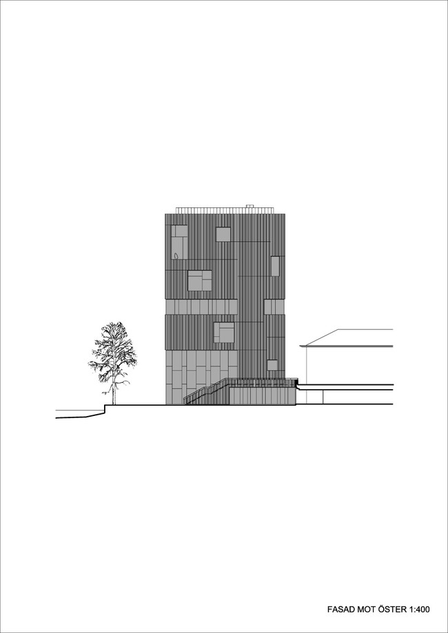 Elevation east (Illustration: Henning Larsen Architects)