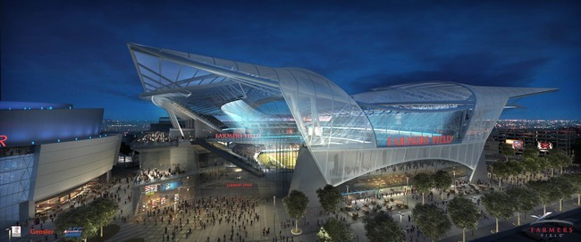 Farmers Field project image via AEG + Gensler