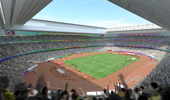 Toyo Ito & Associates, Architects (Image: Japan Sport Council) 