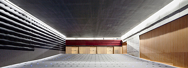 One of the two cinemas. Floor -2 (Photo: Adrià Goula)
