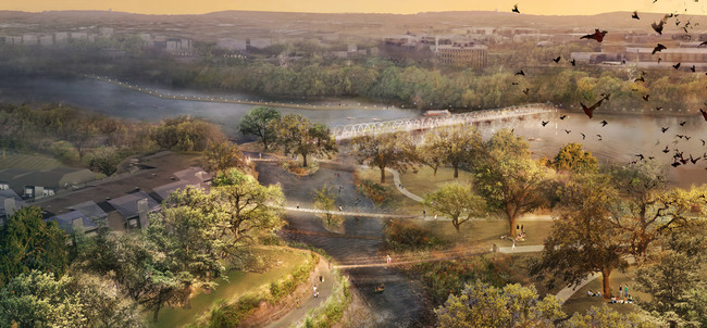 Winning team: Michael Van Valkenburgh Associates and Thomas Phifer & Associates