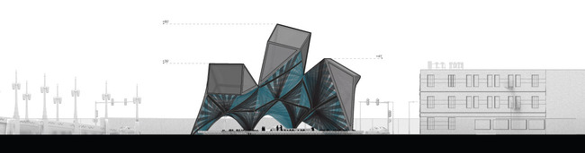Front elevation (Image: P-A-T-T-E-R-N-S)