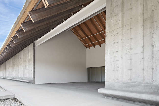 Parrish Art Musuem designed by Herzog & de Meuron (under construction) Photo © Matthu Placek