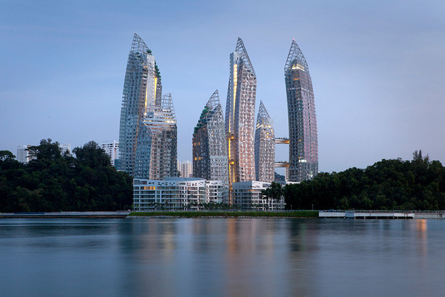 Residential Building of the year award (multiple occupancy) - Special award: Studio Daniel Libeskind, DCA Architects PTE Ltd, with Reflections at Keppel Bay