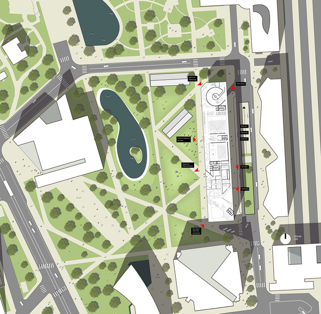 Site plan (Image: OYO + office9 + Ingenium)