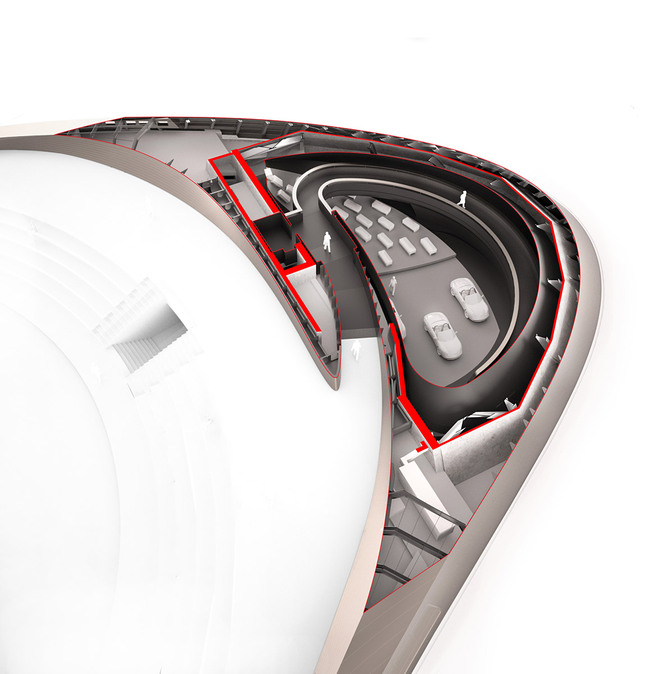 Horizontal perspective (Image: HENN)