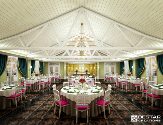 3D rendering draft made by Bestar Creations Ltd