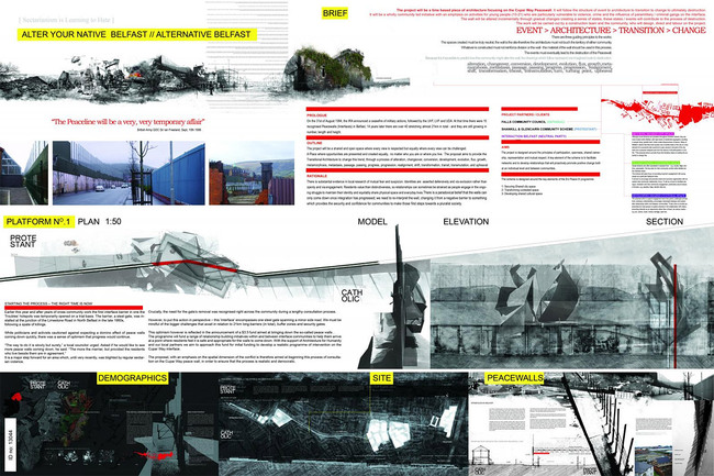 Political Response, First Place: ALTER YOUR NATIVE BELFAST//ALTERNATIVE BELFAST, Belfast, United Kingdom