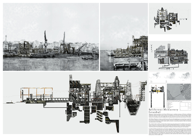 Honorable Mention: Saliferous Monastery, Istanbul, Patrick Hamdy