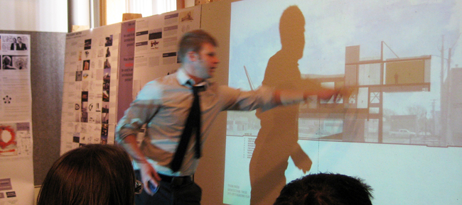 Design Thesis Reviews, Master of Architecture Program, University of Nebraska - Lincoln, April 2012