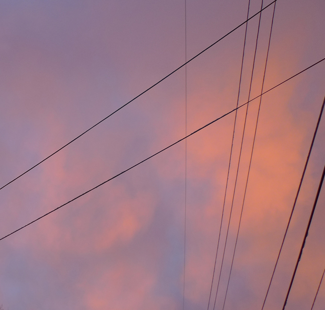 Sunset colors