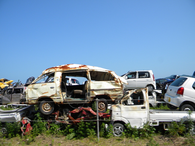 Stacked Cars