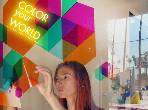 Most Successfully Funded: HEX6AGON: Transparent Tiling Vinyl by Sara Czosnyka