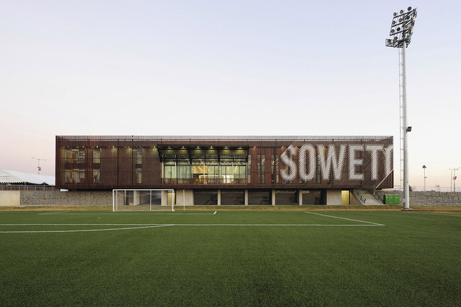 2012 AZ Award Winner - Architecture - Commercial over 1,000 sq m: Nike Football Training Centre, Soweto by RUFproject