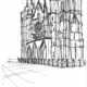 Quick sketch of León's famous Cathedral via Alexander Morley