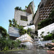 The stacked volumes offer lush gardens and a wide range of different urban typologies (Image: MVRDV)