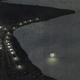 View of Igloolik at night, illuminated on land and water by a distributed series of buoyant lights.