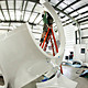 Fly’s Eye Dome restoration at Goetz Boats in Bristol, RI (Photo: Ira Garber)