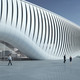 Rendering, kinetic media facade (Image: soma)