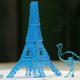 Eiffel tower model, made with the 3Doodler and a stencil. (Credit: WobbleWorks)