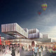 Rendering, Courtyard (Image: HAO/Archiland Beijing)