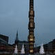 Peter Celsing's controversial sculpture outside his Kulturhusset in Sergels Torg