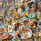 The stucco deities of the gopura