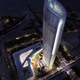 Aerial view, night (Image: SOM | Crystal CG)