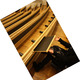 Pull out desk at the Aalto University auditorium