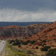 Approaching the site outside Santa Fe