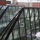 National Pensions Building skylights from exterior