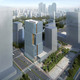 Aerial view (Image: Goettsch Partners)