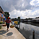 Bang Bua Canal Community Upgrading: AFTER: Designers: community members of the Bang Bua Canal Network, with Prayong Posriprasert, Nattawut Usavagovitwong, and Sakkarin Sapu, Sripatum University. Bang Bua, Bangkok, Thailand, 2004-present. Photo: © ACHR 